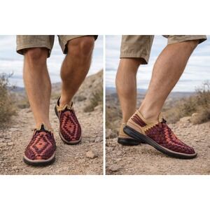 Chubasco Huarache Woven Slip On‎ Shoes Men 7–9 Artisan Mexico NEW w/ Box